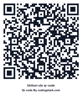 Bhitoni UTS QR Code