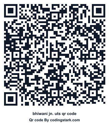 Bhiwani Jn. UTS QR Code