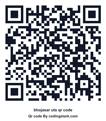 Bhojasar UTS QR Code