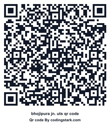 Bhojipura Jn. UTS QR Code