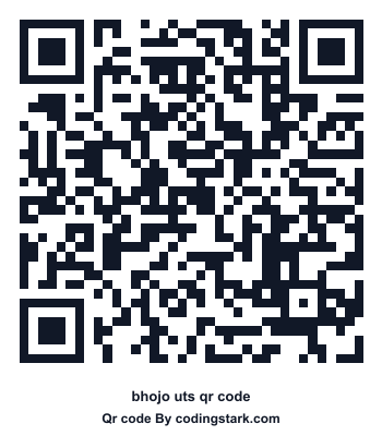 Bhojo UTS QR Code