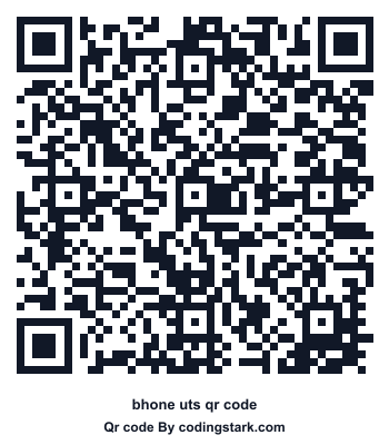 Bhone UTS QR Code
