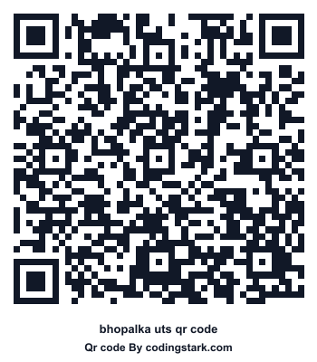 Bhopalka UTS QR Code