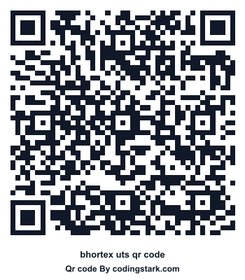Bhortex UTS QR Code