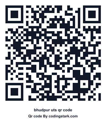 Bhudpur UTS QR Code