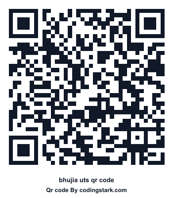 Bhujia UTS QR Code