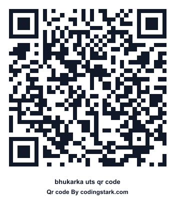 Bhukarka UTS QR Code