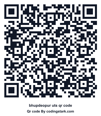 Bhupdeopur UTS QR Code