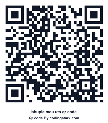 Bhupia Mau UTS QR Code