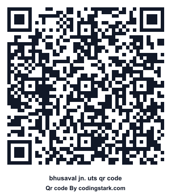 Bhusaval Jn. UTS QR Code