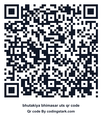 Bhutakiya Bhimasar UTS QR Code