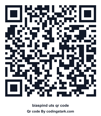 Biaspind UTS QR Code