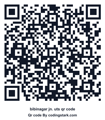 Bibinagar Jn. UTS QR Code
