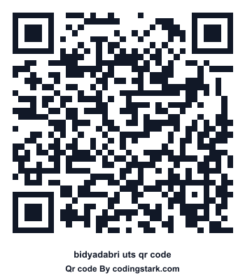 Bidyadabri UTS QR Code