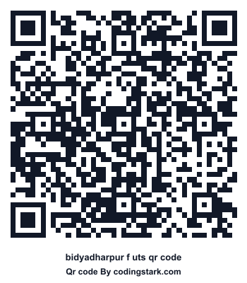 Bidyadharpur F UTS QR Code