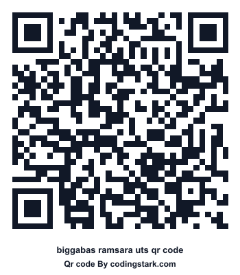 Biggabas Ramsara UTS QR Code
