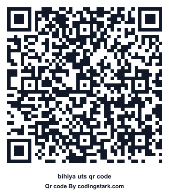 Bihiya UTS QR Code