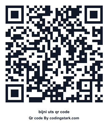 Bijni UTS QR Code
