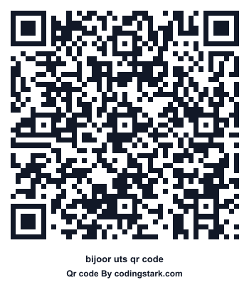 Bijoor UTS QR Code