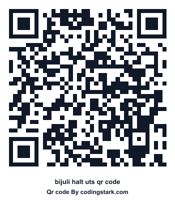 Bijuli Halt UTS QR Code