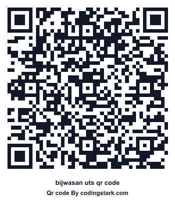 Bijwasan UTS QR Code