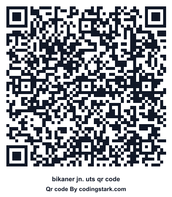 Bikaner Jn. UTS QR Code