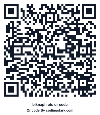 Biknaph UTS QR Code