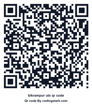 Bikrampur UTS QR Code