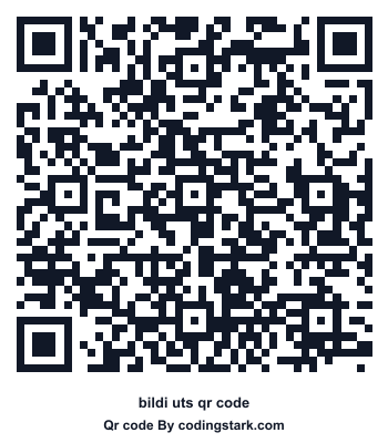 Bildi UTS QR Code