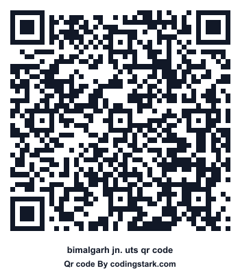 Bimalgarh Jn. UTS QR Code