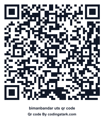 Bimanbandar UTS QR Code