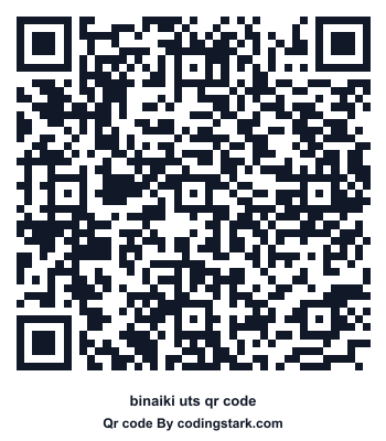 Binaiki UTS QR Code