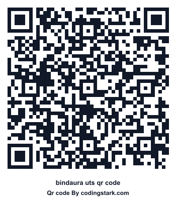 Bindaura UTS QR Code