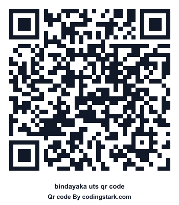 Bindayaka UTS QR Code