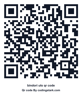 Bindori UTS QR Code
