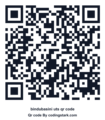 Bindubasini UTS QR Code
