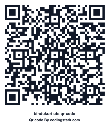 Bindukuri UTS QR Code