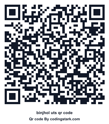 Binjhol UTS QR Code