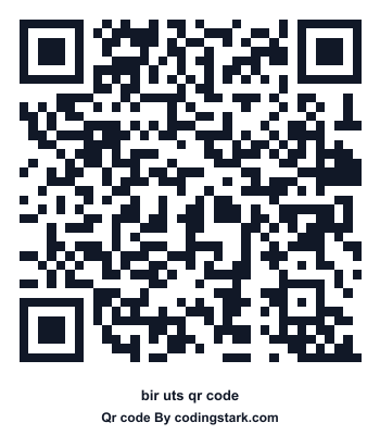 Bir UTS QR Code