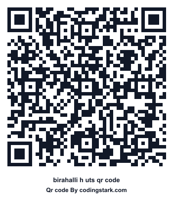 Birahalli H UTS QR Code