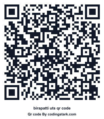 Birapatti UTS QR Code