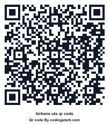 Birbans UTS QR Code