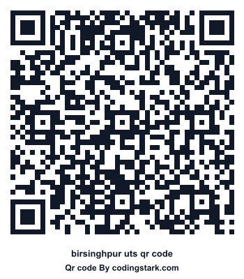 Birsinghpur UTS QR Code