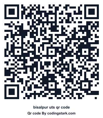 Bisalpur UTS QR Code