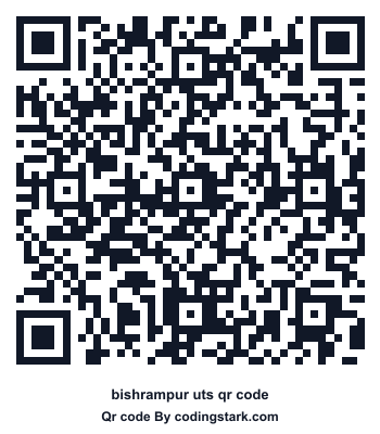 Bishrampur UTS QR Code
