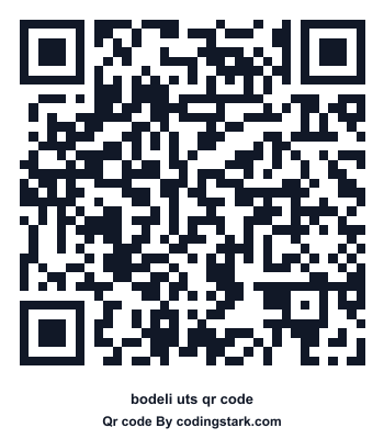 Bodeli UTS QR Code