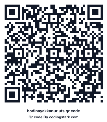 Bodinayakkanur UTS QR Code