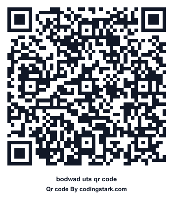 Bodwad UTS QR Code