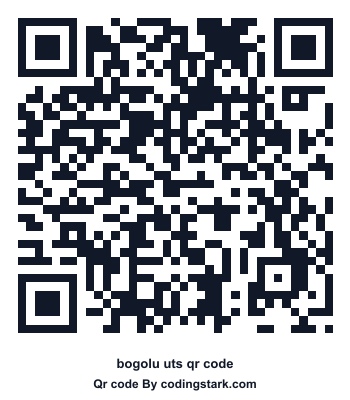 Bogolu UTS QR Code