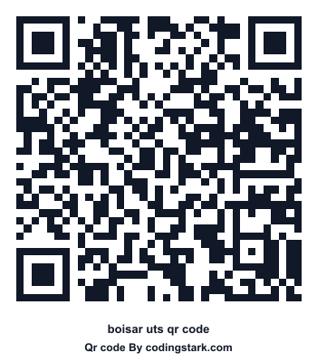 Boisar UTS QR Code